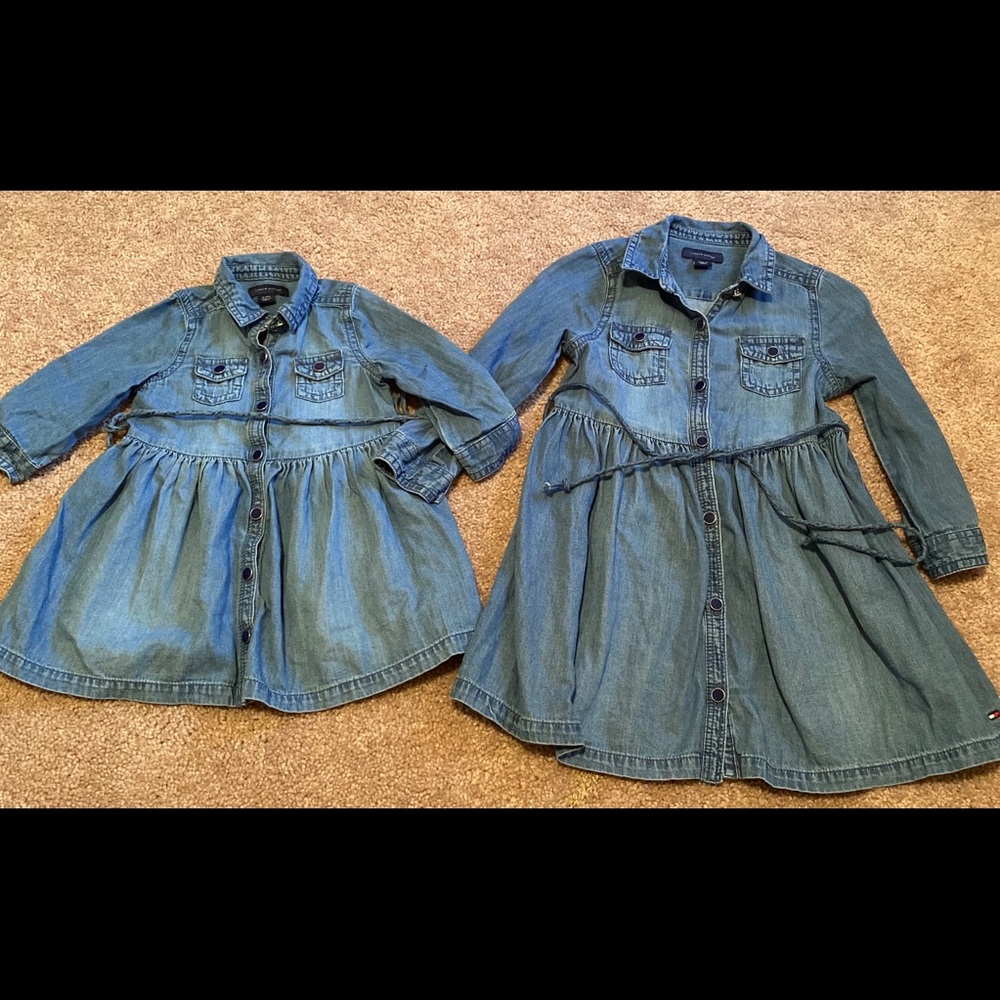 Infant and Toddler TOMMY HILFIGER DENIM DRESSES